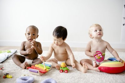 Interkulturelle Baby-Gruppe