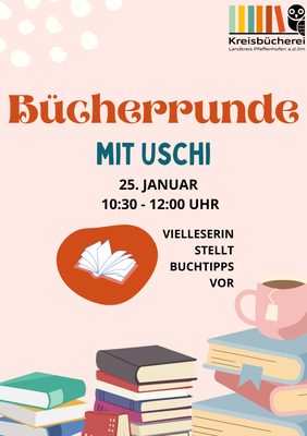 Bücherrunde mit Uschi - Vielleserin stellt Buchtipps vor!