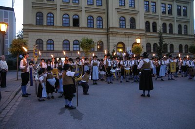 Feierlicher Zapfenstreich zum Jubiläum