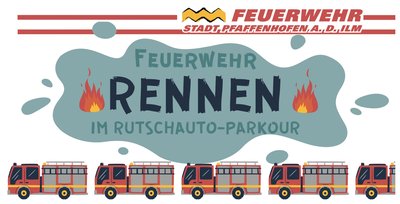 Herbstdult: Feuerwehr-Rutschauto-Rennen und Rettungskarte