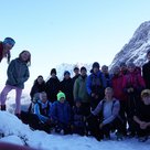 Familiengruppe auf der Coburger Hütte