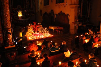 Stimmungsvolle Nacht der Lichter