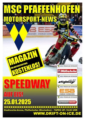 JETZT DA: Das Motorsportmagazin des MSC Pfaffenhofen: KOSTENLOS UND INFORMATIV!