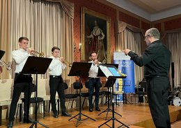 Die Städtische Musikschule lädt zu einem besonderen Blechbläser-Konzert.