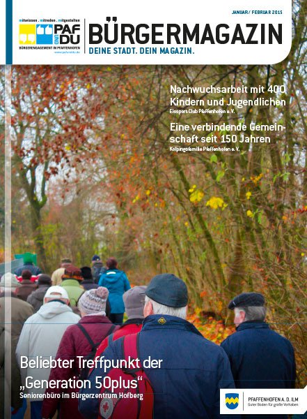 Bürgermagazin Januar/Februar 2015