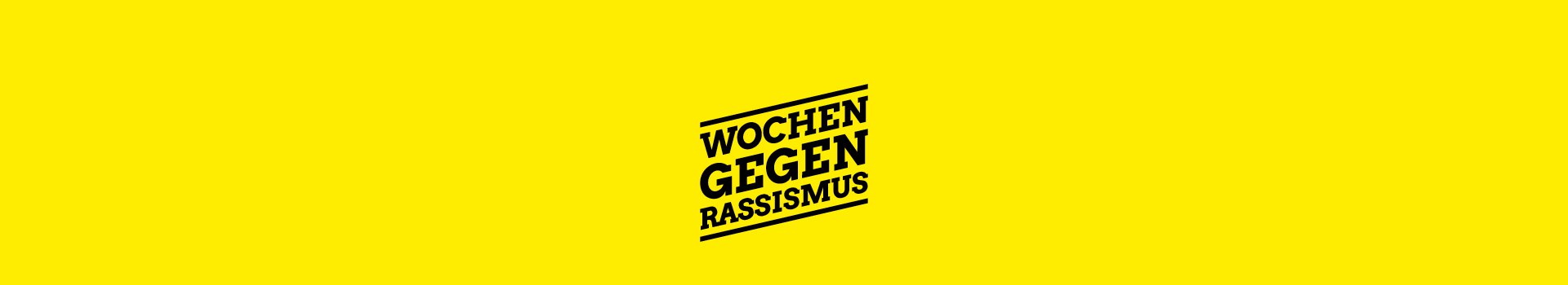 Logo der Wochen gegen Rassismus 2023.