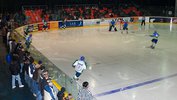 Eisstadion während eines Hockeyspiels